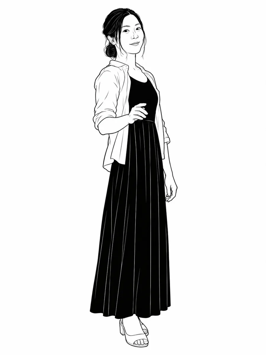 言語化担当 菊池未来のイラスト